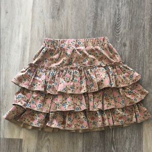 Cute Boutique Brand Ruffle Skirt